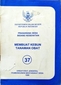 Membuat Kebun Tanaman Obat