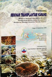 Prosiding Seminar Trnasplantasi Karang