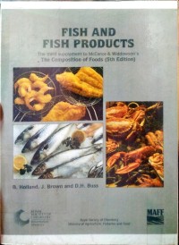 Fish and Fish Products: Third Supplements to McCance & Winddowson's