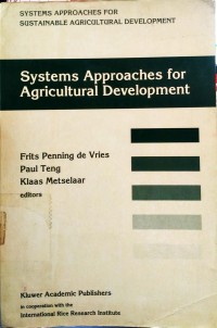 System Approaches for Agricultural Development