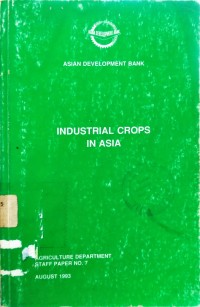 Industrial Crops In Asia