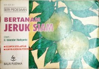 Bertanam Jeruk Siam