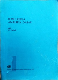 Ilmu Kimia Analitik Dasar