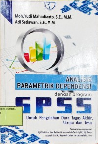 Analisis Parametrik Dependensi Dengan Program SPSS