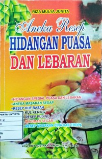 Aneka Resep Hidangan Puasa dan Lebaran