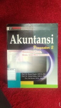 Akuntansi Pengantarb 2 Ringkas Teori, Soal, Dan Penyelesaian