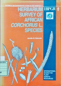 Herbarium Survey Of African Corchorus L. Species