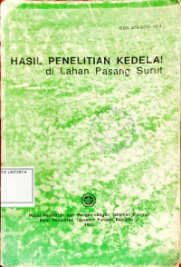 Hasil Penelitian Kedelai di Lahan Pasang Surut