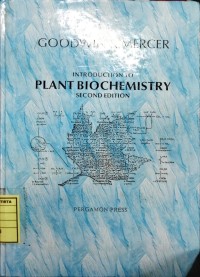 Introduction To Plant Biochemistry