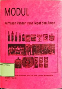 Modul: Kemasan Pangan Yang Tepat dan Aman