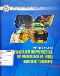 Pedoman Pengembangan Kebijakan Kekayaan Intelektual Bagi Perguruan Tinggi Dan Lembaga Penelitian Dan Pengembangan