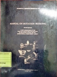 Manual On Mutation Breeding