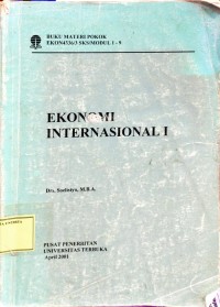 Ekonomi Internasional I