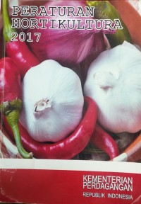 Peraturan Hortikultura 2017