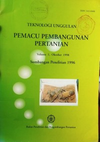 Teknologi Unggulan Pemacu Pembangunan Pertanian