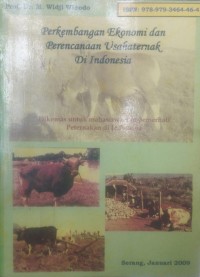 Perkembangan Ekonomi dan Perencanaan Usahatenak di Indonesia