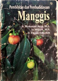 Pembibitan dan Pembudidayaan Manggis