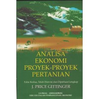 Analisa Ekonomi Proyek-Proyek Pertanian