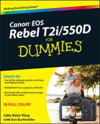 Canon EOS Rebel T2i/550D For Dummies