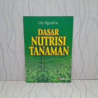 Dasar Nutrisi Tanaman