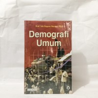 Demografi Umum