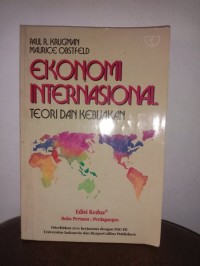 Ekonomi Internasional: Teori dan Kebijakan