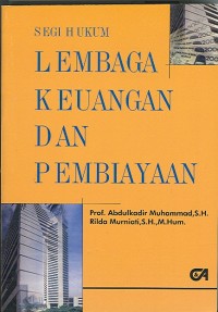 Lembaga Kauangan Dan Pembiyaan