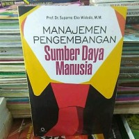 Manajemen Pengembangan Sumber Daya Manusia