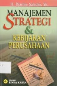 Manajemen Strategi Dan Kebijakan Perusahaan