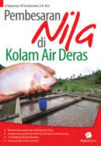 Pembesaran Nila Di Kolam Air Deras