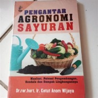 Pengantar Agronomi Sayuran