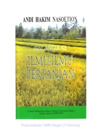 Pengantar ke Ilmu-Ilmu Pertanian