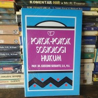 Pokok-Pokok Sosiologi Hukum