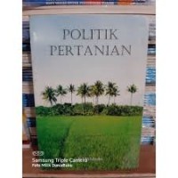 Politik Pertanian