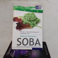 Saatnya Menanam Soba: Kajian dari Perspektif Agroklimatologi