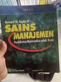 Sains Manajemen Pendekatan Matematika Untuk Bisnis