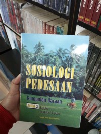 Sosiologi Pedesaan