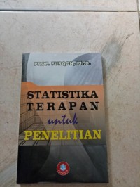 Statistik Terapan Untuk Penelitian