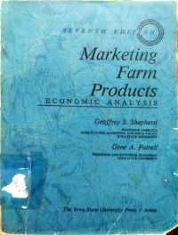 Marketing Farm Product: Economic Analysis