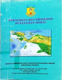 Peraturan Dan Prosedur Penanaman Modal