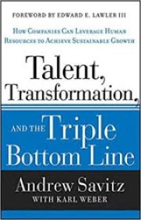 Talent,Transformation And The Triple Bottom Line