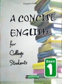 Aconcise English For College Students: Basic One