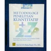 Metadologi Penelitian Kuantitatif