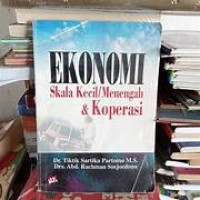 Ekonomi Skala Kecil/Menengah & Koperasi